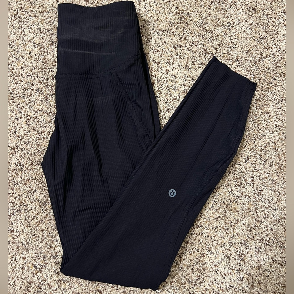 LULULEMON BASE PACE HIGH-RISE RIBBED TIGHT 25”